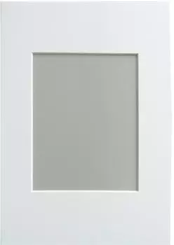 walther design Passepartout polarweiß 50x70cm (Ausschnitt 40x60cm) (PA071S)