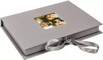 walther design Fun Aufbewahrungsboxen grau mit Deckelausschnitt (FB-112-X)