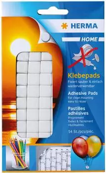 Herma Klebepads für Poster und Bilder, wiederverwendbar, rückstandsfrei (1350)