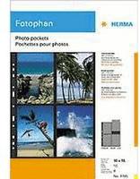Herma Fotophan-Sichth&uuml;llen 10x15cm hoch schwarz 7785