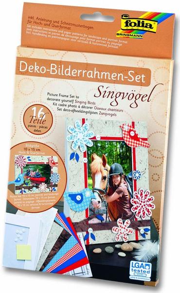 Folia Bilderrahmen Set Singvögel 10x15 (16 Teile)