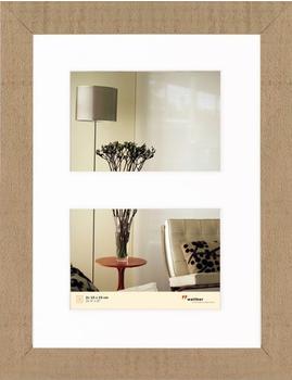 walther design Holzrahmen Home 2x 10x15 weiß