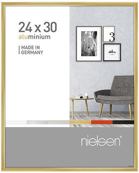 Nielsen Alu-Bilderrahmen Pixel 24x30 gold glanz