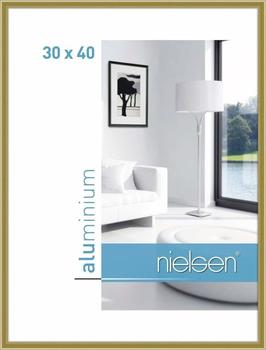 Nielsen Alu-Bilderrahmen Classic 30x40 gold glanz