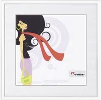 walther + design Lifestyle Kunststoff Bilderrahmen 20x20 cm WEISS