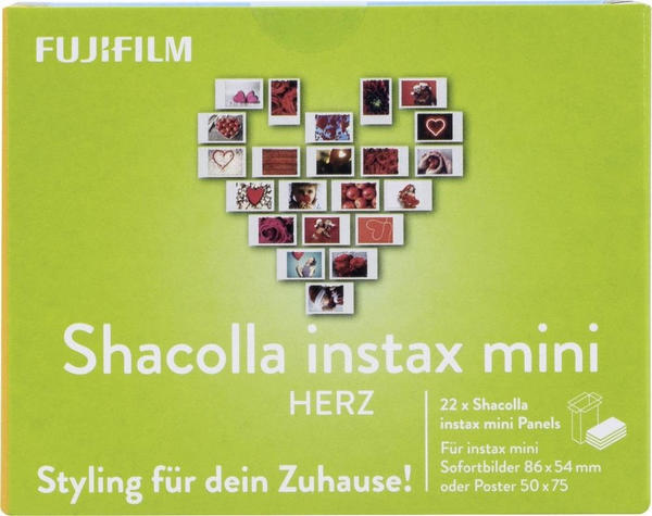Fujifilm Shacolla Box Instax Mini Herz