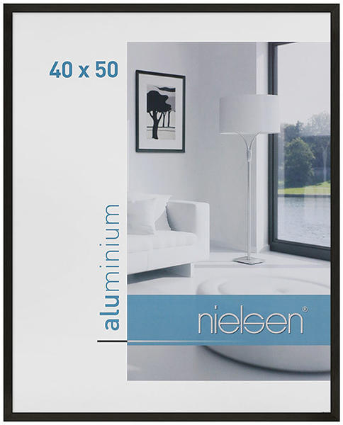 Nielsen Alurahmen C2 40x50 schwarz matt