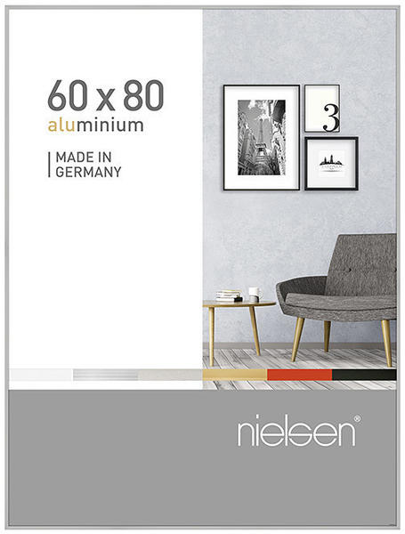 Nielsen Bilderrahmen Pixel 60x80 silber matt