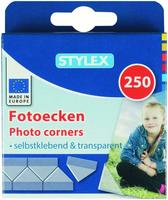 Stylex 31080, Stylex Fotoecken selbstklebend 250 St&uuml;ck gerollt Schreibwaren