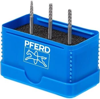 Pferd Fr&auml;sstift-Set Hartmetall ALLROUND 3-teilig Schaft-&Oslash; 3mm universal (21901403)