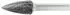 LUKAS HM-Frässtift Form G Spitzbogen ø10x20mm Z7 (A10041020608)