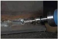 Hartmetallfr&auml;ser HF 100 C - Durchmesser 8 mm - H&ouml;he 19 mm - Zylindrisch mit