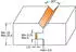 CMT Orange Tools Schubladenverbindungsfräser-Set HM S=12 D=34.7-44.45mm (955.506.11)
