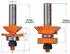 CMT Orange Tools Schubladenverbindungsfräser-Set HM S=12 D=34.7-44.45mm (955.506.11)