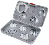 Bosch PRO Kopierh&uuml;lsen metrisch f&uuml;r Fr&auml;sen 9-teiliges Set - 2608190064