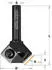 CMT Orange Tools Fasefräser mit Wendeplatten 45° Z2, D=29mm, S=8mm (658.045.11)