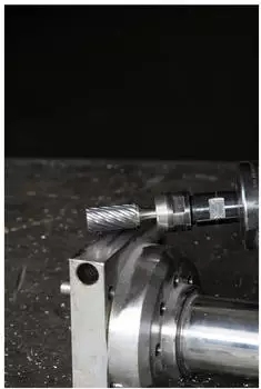 Klingspor HF 100 B Hartmetallfr&auml;ser Zylinder mit Stirnverzahnung &Oslash;16x25x70mm (295622)