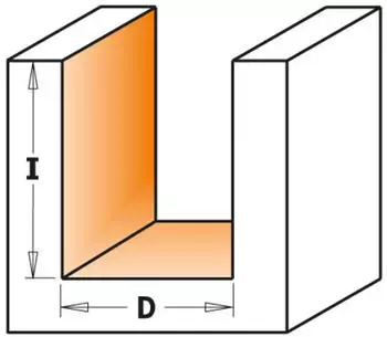 CMT Orange Tools Nutfr&auml;ser HM S=8 D=10x20 (911.100.11)