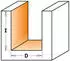 CMT Orange Tools Nutfräser HM S=8 D=5x12 (911.050.11)