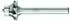 Pferd HM-EDGE V Hartmetall Verrundungsfrässtift Ø16x12mm, Schaft-Ø6mm, R3,0 (21152936)