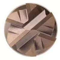 Schaftfr&auml;ser S525 DORMER D.4mm Gesamt-L.50mm Schneiden-L.11mm Einsatz-L.20mm HM