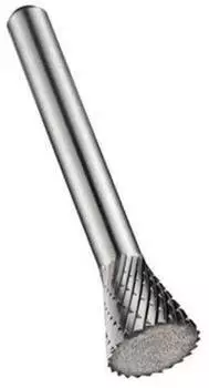 Dormer P825 Fr&auml;sstift Umgekehrter Kegel, unbeschichtet 6.3mm, Schaft 3mm (P8256.3X3.0)