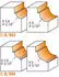CMT Orange Tools Hohlkehlen-Profil-Fräser HM S=8 D=31,75mm R=8 (963.080.11)