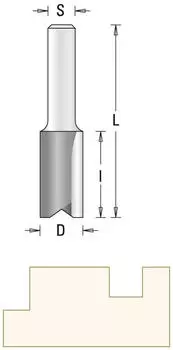 Guhdo HW-Nutfr&auml;ser D6 l25 L63 S8 Z2 (7520.061.80)