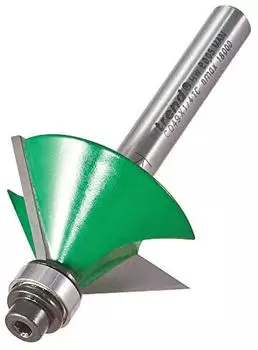 Trend CraftPro Selbstgeführter Fasenfräser 45°, 32mm, 1/4" Schaft (C049X1/4TC)