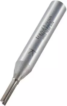 Trend Zweischneidiger Fräser 3,2mm Ø, 12,7mm Schnittlänge, 8mm Schaft, PTFE-beschichtet (TR01X8MMTC)