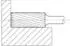 LUKAS HSS-Frässtift Form A Zylinder 16x25mm Z3 (A120016256030001)