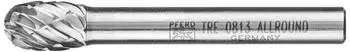 Pferd Hartmetall-Fr&auml;sstift ALLROUND Tropfen TRE &Oslash;8x13mm Schaft-&Oslash;6mm (21001039)