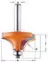 CMT Orange Tools Radiusfräser konkav mit Kugellager S=8 D=16,7mm R=2 (939.167.11)