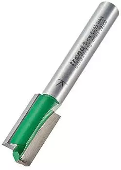 Trend Zweischneidiger Schaftfräser 9,5mm Durchmesser, 1/4" Schaft (C013X1/4TC)