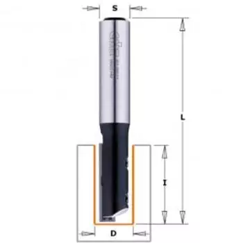 CMT Orange Tools Schaftfr&auml;ser mit Wendemessern Z1 D=8x20mm S=8mm (651.080.11)
