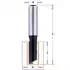 CMT Orange Tools Schaftfräser mit Wendemessern Z1 D=8x20mm S=8mm (651.080.11)