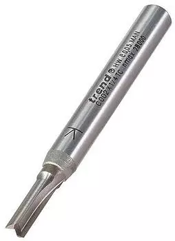 Trend CraftPro Zweischneidiger Gerader Fräser 4mm Ø, 11,1mm, 1/4" Schaft (C002X1/4TC)