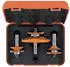 CMT Orange Tools Set mit 3 Fräsern für Schranktüren, Schaft S=12mm (900.517.11)