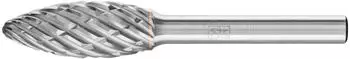 Pferd HM-Fr&auml;sstift Flammenform B 1230/6, &Oslash; 12x30mm, Schaft-&Oslash; 6mm, f&uuml;r Stahl (21103387)