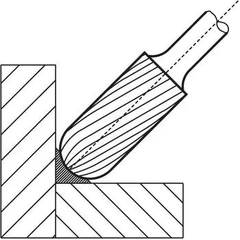 LUKAS HM-Fr&auml;sstift Form C Walzenrund &Oslash;10mm L20mm Z7 f&uuml;r Stahl (A10021020608)