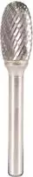 Hartmetallfr&auml;ser HF 100 C - Durchmesser 8 mm - H&ouml;he 19 mm - Zylindrisch mit