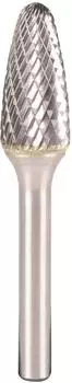 Klingspor HF 100 F Hartmetall-Fr&auml;sstift &Oslash;9,6x19mm, Schaft 6mm (334156)