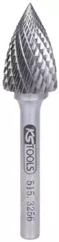 KS Tools HM Spitzbogen-Fr&auml;sstift Form G, 16mm (515.3256)
