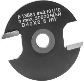 ENT Scheibennutfr&auml;ser HW ohne Fr&auml;sspindel 40x2,5mm (13881)