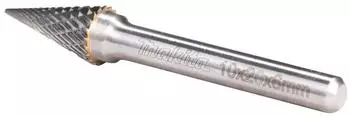 Makita Diamond Cut Schaftfr&auml;ser, Kegelspitz 10x20mm &Oslash;6mm (B-52847)