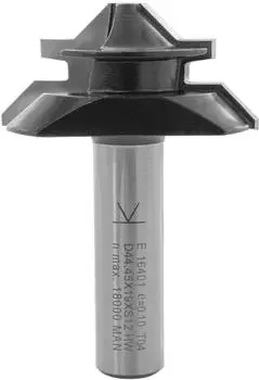 ENT Gehrungsverleimfräser 90° Ø 44,45mm Schaft 12mm HW (16401)