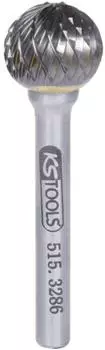 KS Tools HM Kugel-Frässtift Form D, Ø 16mm, 60mm (515.3286)