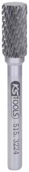 KS Tools HM Zylinder-Frässtift Form A ohne Stirnverzahnung, 10mm (515.3224)