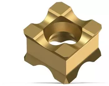Fein Wendeschneidplatte SX Radius 2,5mm für Edelstahl (64302002010)