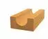 Bosch Hohlkehlfräser für Oberfräse, R7,9mm, Schaft 6,35mm (2608628633)